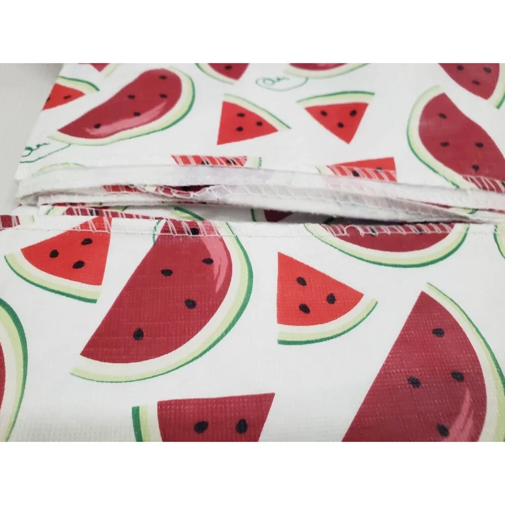Printed Kitchen Vinyl Tablecloth, 52